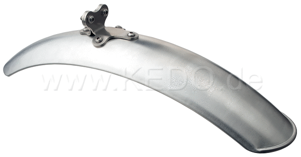 Kedo aluminum front fenders incl bracket Wrenchmonkees / GibbonSlap-Style (. See item no 22060 additionally - guides your speedometer cable) | WM0013