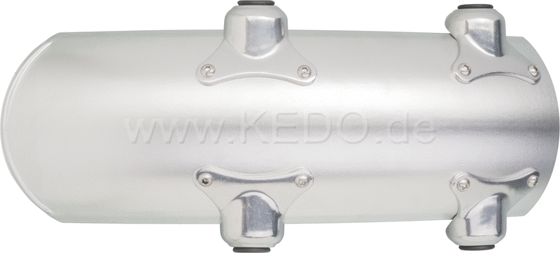 Kedo aluminum Rear fenders including brackets Rubbers & Bushings Wrenchmonkees / GibbonSlap-Style (Additional parts see item 62022 + 62023). | WM0014