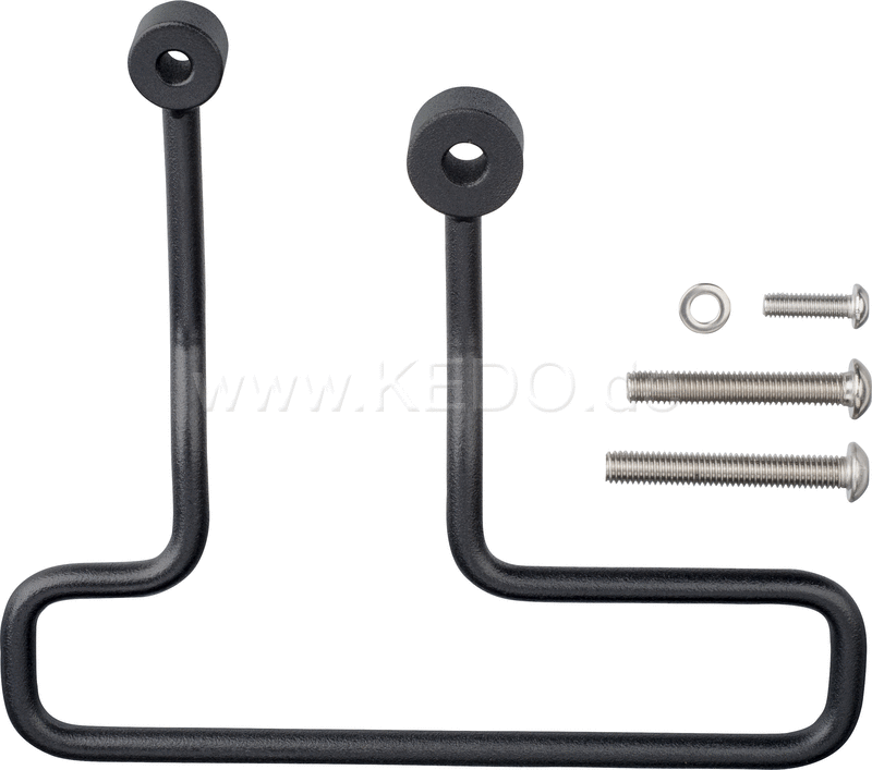 Kedo pannier rack (LH only) Black Wrenchmonkee / GibbonSlap-Style | WM0020S