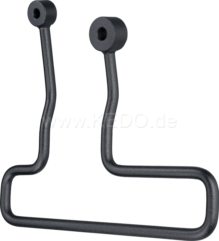 Kedo pannier rack (LH only) Black Wrenchmonkee / GibbonSlap-Style | WM0020S