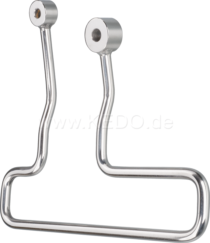 Kedo pannier rack (LH only) Stainless Steeel Blank Wrenchmonkee / GibbonSlap-Style | WM0020