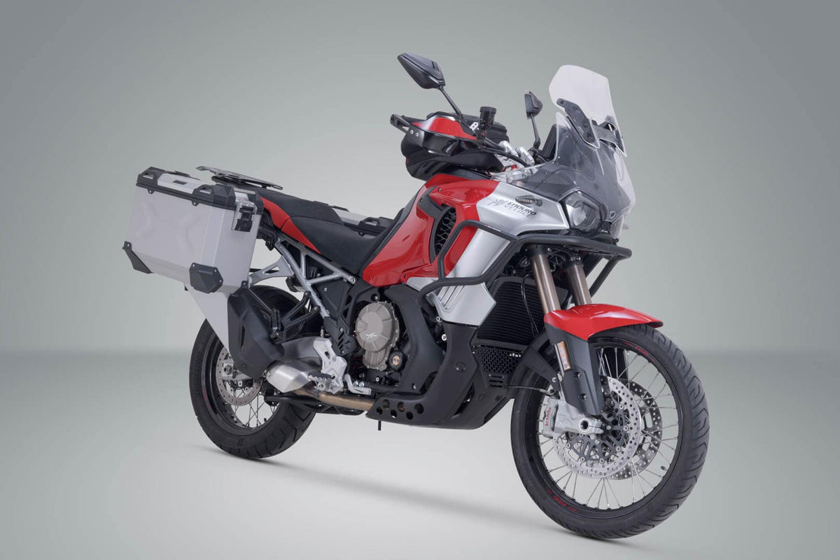 SW-MOTECH / SWモテック TRAX ADV Alukoffer-System Silbern. 45/37 l. MV Agusta Enduro Veloce (24-). | KFT.28.023.70000/S