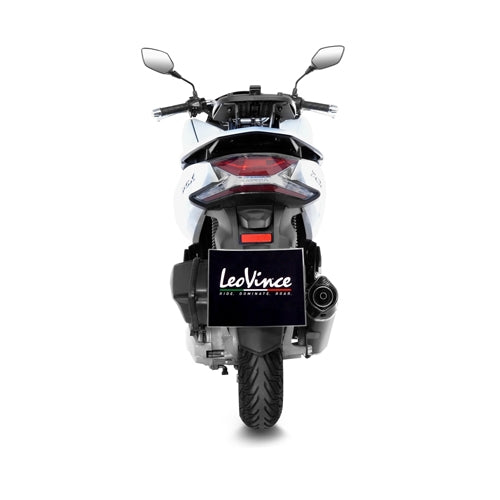 LEOVINCE / レオビンチ SBK NERO HONDA PCX 125 INOX with catalyst ECE/EU-APPROVED STAINLESS STEEL FULL SYSTEM | 14062K
