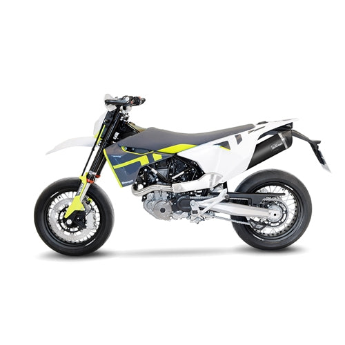LEOVINCE / レオビンチ SBK NERO HUSQVARNA 701 SUPERMOTO/ENDURO/ENDURO LR INOX with catalyst ECE/EU-APPROVED STAINLESS STEEL SLIP-ON | 14074K