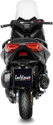 Leovince Slip-On Exhaust Sbk Nero Yamaha X-Max 300/Tech Max Inox | 14077U
