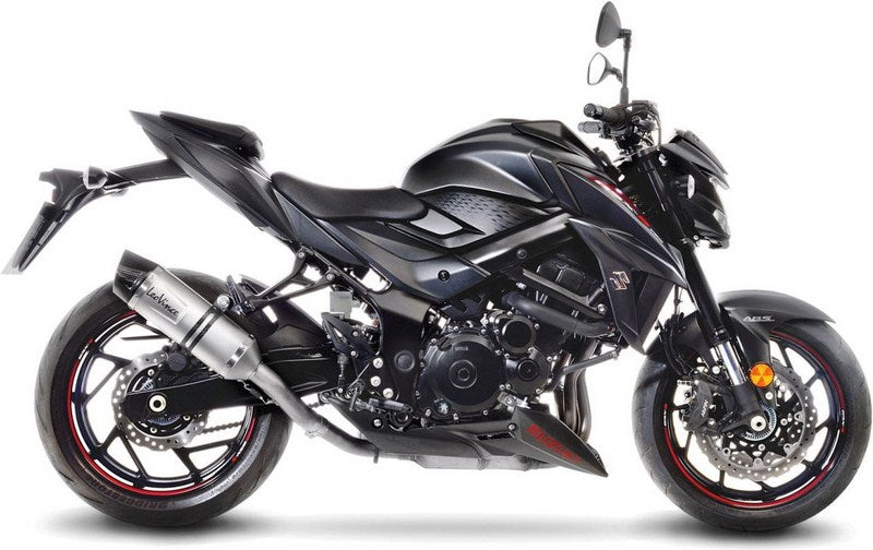 LeoVince / レオビンチ LV ONE EVO スリップオン ステンレス カーボンファイバー エンドキャップ eマーク取得 SUZUKI GSX-S 750/Z ABS (2017-2019) | 14175E