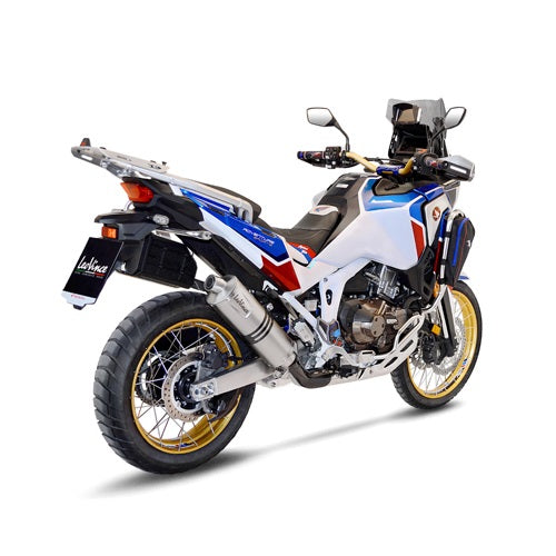 LEOVINCE / レオビンチ SBK LV ONE EVO HONDA CRF 1100 L AFRICA TWIN/ADVENTURE SPORT/DCT INOX ECE-APPROVED STAINLESS STEEL SLIP-ON | 14355E