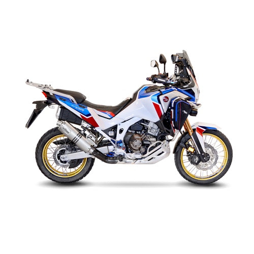 LEOVINCE / レオビンチ SBK LV ONE EVO HONDA CRF 1100 L AFRICA TWIN/ADVENTURE SPORT/DCT INOX ECE-APPROVED STAINLESS STEEL SLIP-ON | 14355E