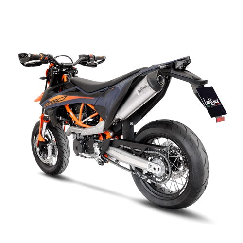 LEOVINCE / レオビンチ SBK LV ONE EVO KTM 690 SMC R/ENDURO INOX with catalyst ECE/EU-APPROVED STAINLESS STEEL SLIP-ON | 14363EK
