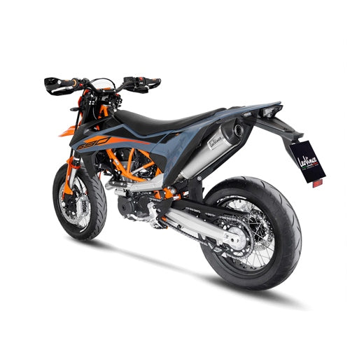 LEOVINCE / レオビンチ SBK LV ONE EVO 1/1 KTM 690 SMC R/ENDURO INOX with catalyst ECE/EU-APPROVED STAINLESS STEEL FULL SYSTEM | 14364EK