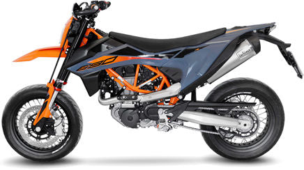 Leovince Full System Exhaust Sbk LV One Evo 1/ KTM 690 Smc R / Enduro / Gas Gas Es/Sm 700 Inox | 14364EU