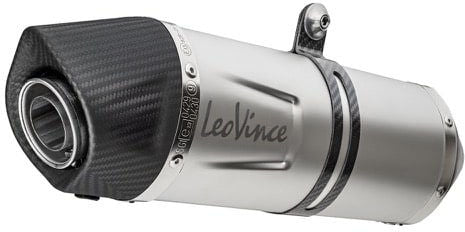 Leovince Full System Exhaust Sbk LV One Evo 1/1 Yamaha MT-125 / XSR 125 / YZF-R125 Inox | 14365EU