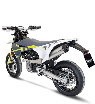 Leovince Slip-On Exhaust Sbk LV One Evo Husqvarna 701 Supermoto / Enduro / Enduro Lr Inox | 14367EU