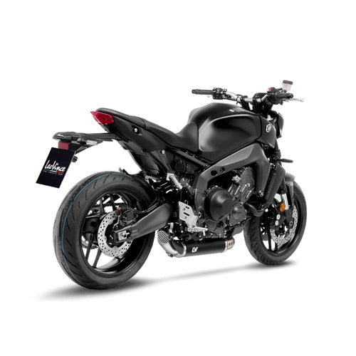 LEOVINCE / レオビンチ SBK LV RACE 3/1 YAMAHA MT-09/SP INOX with catalyst ECE/EU-APPROVED STAINLESS STEEL FULL SYSTEM | 14371EBK