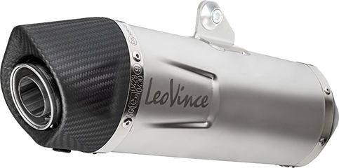 Leovince Slip-On Exhaust Sbk LV One Evo Yamaha X-Max 300/Tech Max Inox | 14375EU