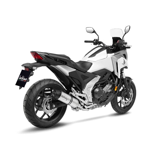 LEOVINCE / レオビンチ SBK LV ONE EVO HONDA NC 750 X INOX ECE-APPROVED STAINLESS STEEL SLIP-ON | 14387E