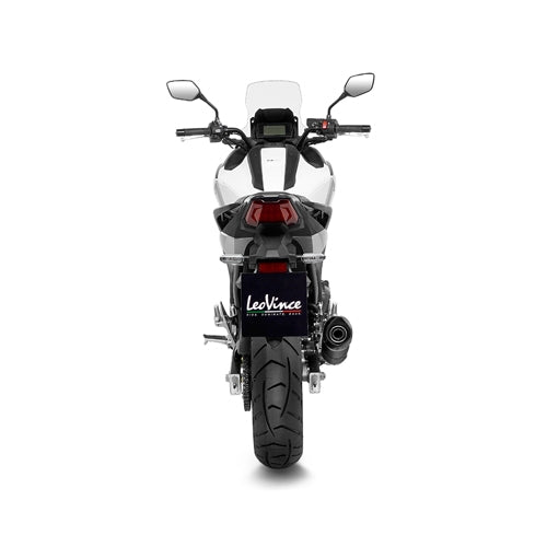 LEOVINCE / レオビンチ SBK LV ONE EVO BLACK HONDA NC 750 X INOX ECE-APPROVED STAINLESS STEEL SLIP-ON | 14387EB