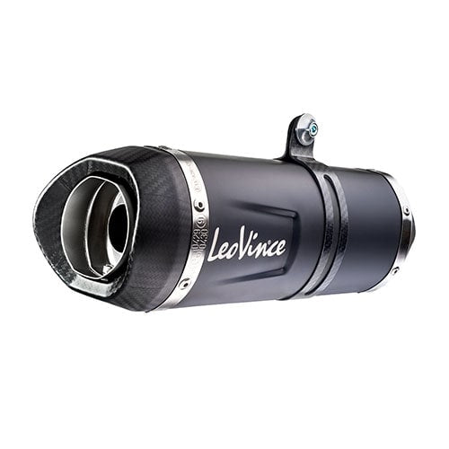 LEOVINCE / レオビンチ SBK LV ONE EVO BLACK HONDA NC 750 X INOX ECE-APPROVED STAINLESS STEEL SLIP-ON | 14387EB