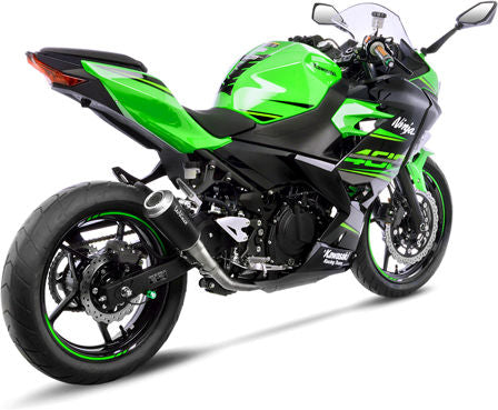 Leovince Slip-On Exhaust Sbk LV-10 Black Kawasaki Ninja 400 | 15218BU