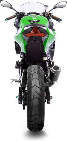 Leovince Slip-On Exhaust Sbk LV-10 Black Kawasaki Ninja 400 | 15218BU