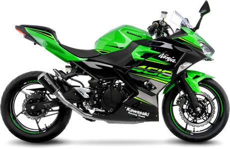 Leovince Slip-On Exhaust Sbk LV-10 Black Kawasaki Ninja 400 | 15218BU