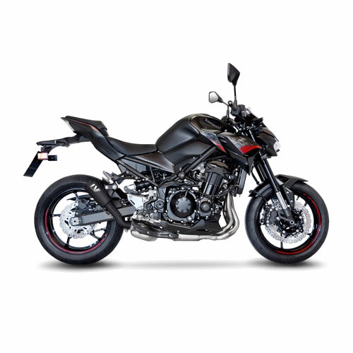 LEOVINCE / レオビンチ SBK LV-10 FULL BLACK KAWASAKI Z 900 ECE-APPROVED STAINLESS STEEL SLIP-ON | 15239FB