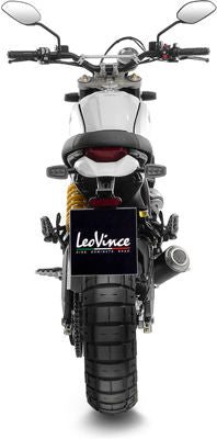Leovince Slip-On Exhaust Sbk LV-10 Carbon Ducati Scrambler 800 Desert Sled | 15254CU