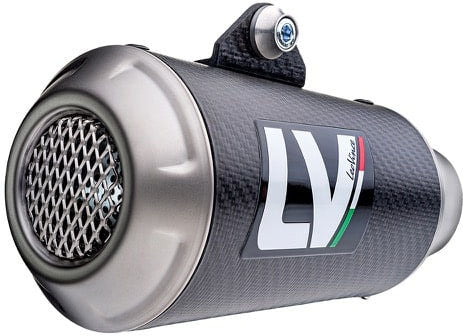 Leovince Slip-On Exhaust Sbk LV-10 Carbon Ducati Scrambler 800 Desert Sled | 15254CU