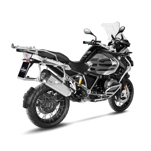 LEOVINCE / レオビンチ SBK LV-12 STAINLESS STEEL BMW R 1200 GS/ADVENTURE- R 1250 GS/ADVENTURE ECE-APPROVED STAINLESS STEEL SLIP-ON | 15301