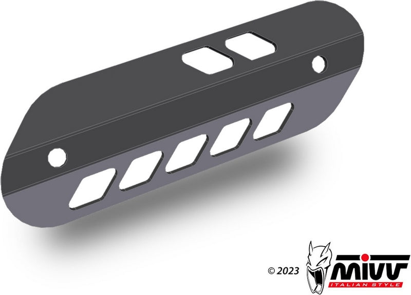 Optional aluminium heatshield