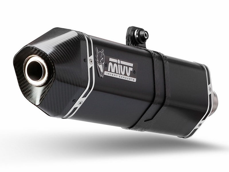 SPORT 2 SLIP-ON Muffler SPEED EDGE STEEL BLACK