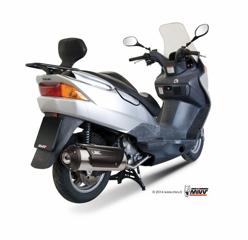 URBAN Full sys. 1x1 Muffler STAINLESS STEEL