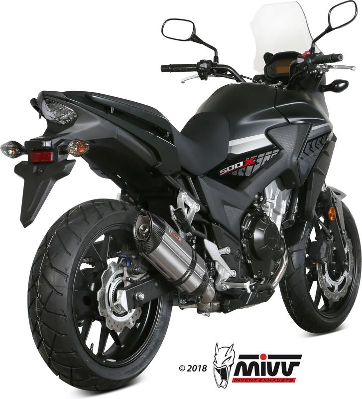 SPORT SUONO SLIP-ON Muffler STAINLESS STEEL