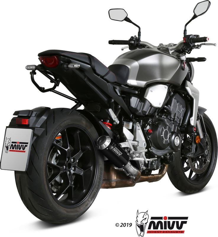 SPORT M3 SLIP-ON Muffler BLACK STAINLESS STEEL
