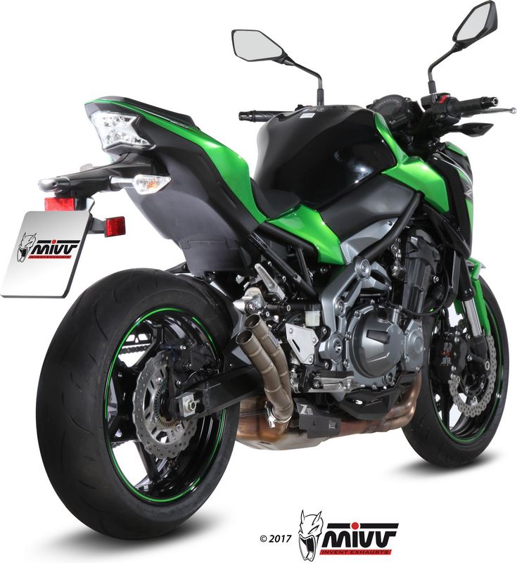 SPORT SLIP-ON Muffler DOUBLE GUN FULL TITANIUM