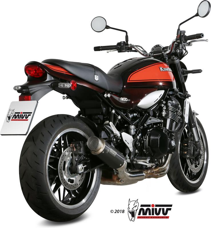 SPORT SLIP-ON Muffler GPpro STEEL BLACK