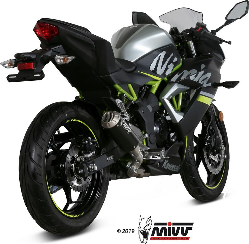 SPORT M3 SLIP-ON Muffler BLACK STAINLESS STEEL
