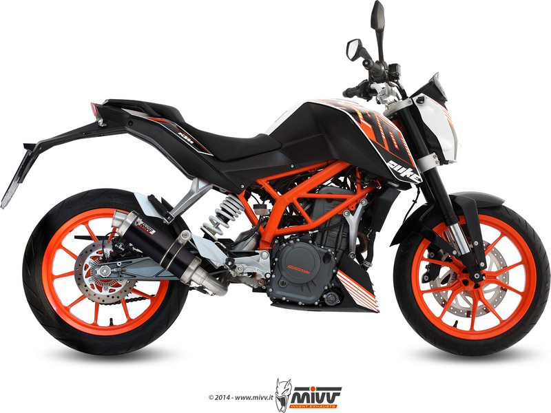 SPORT フルエキゾーストシステム 1:1 スチール、黒