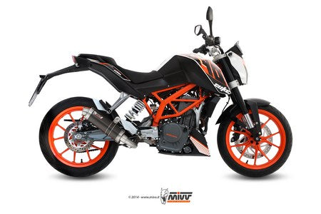 SPORT フルエキゾーストシステム 1:1 スチール、黒