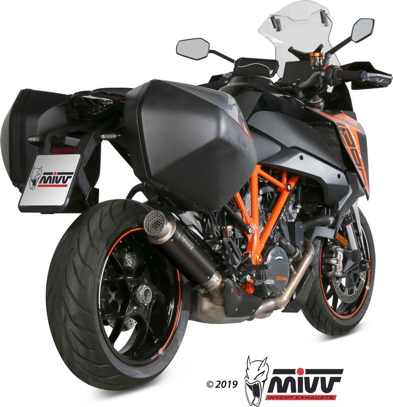 SPORT SLIP-ON Muffler GPpro STEEL BLACK