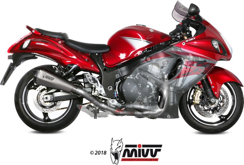 POWER EVO Full sys. 4x2x1 Muffler DELTA RACE FULL TITANIUM carbon cap