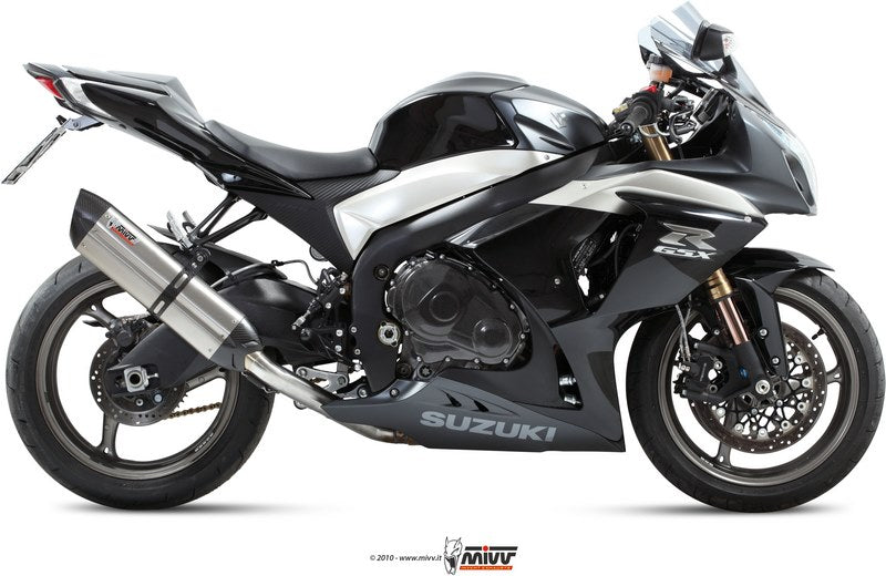 -SPORT SUONO- スリップオン ステンレス(カーボンエンドキャップ) 2本出し