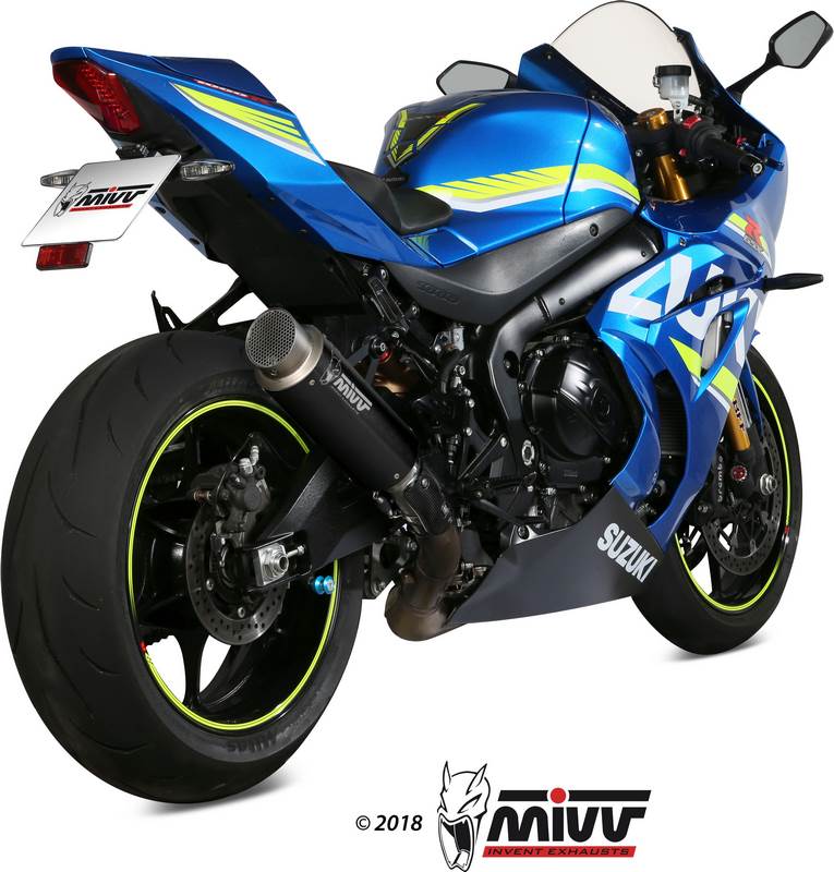 SPORT SLIP-ON Muffler GPpro STEEL BLACK