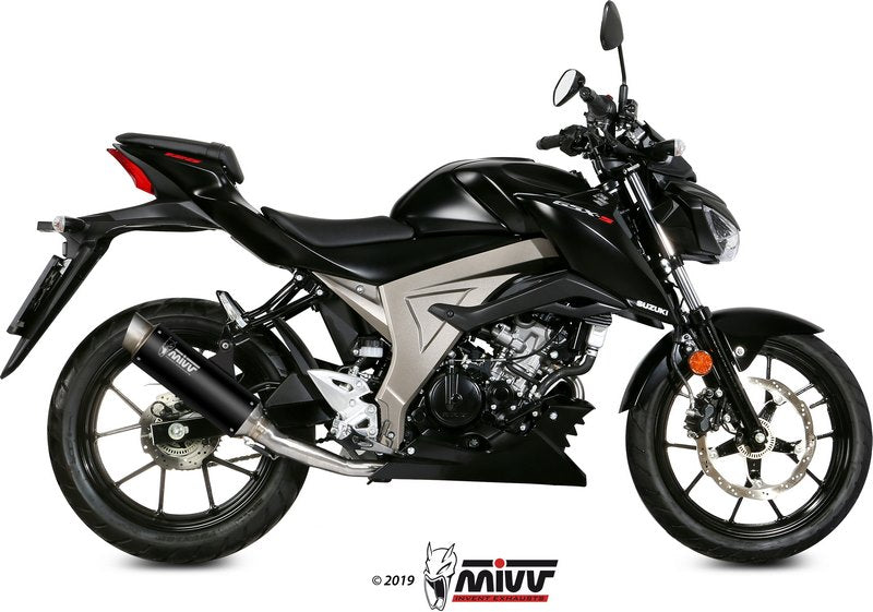 SPORT GPpro Imp. compl./Full sys. 1x1 BLACK STAINLESS STEEL