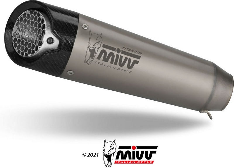 X-M5 TITANIUM SLIP-ON Standard