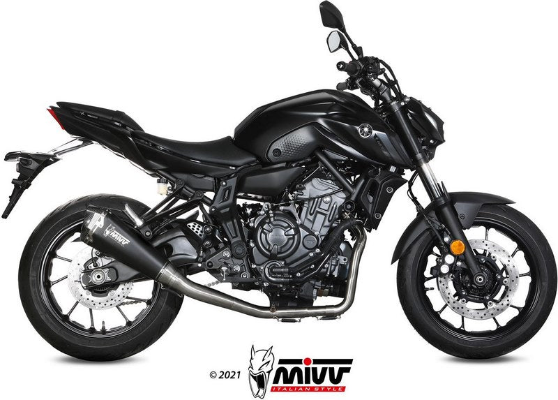 SPORT Full sys. 2x1 Muffler DELTA RACE STEEL BLACK WITH CATALYZER CONVERTING KIT