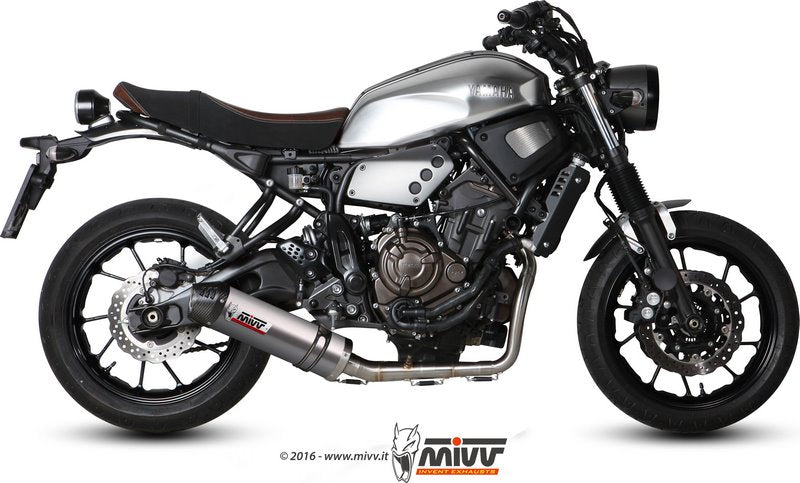 OVAL スリップ オン チタン キャップ付き