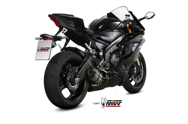 SPORT SLIP-ON Muffler SUONO STAINLESS STEEL carbon caps
