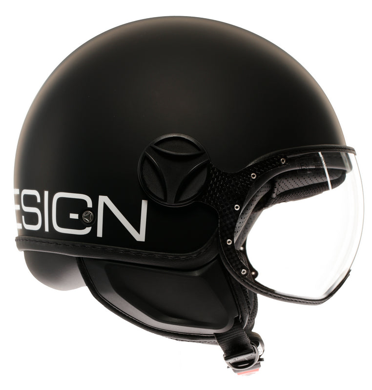 MOMO DESIGN / モモ デザイン ヘルメット FGTR CLASSIC 欧州E2206認証 モノマット ブラック/ホワイト | 21184A7001001