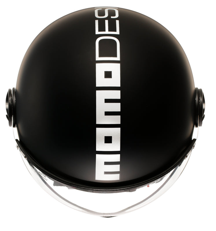 MOMO DESIGN / モモ デザイン ヘルメット FGTR CLASSIC 欧州E2206認証 モノマット ブラック/ホワイト | 21184A7001001